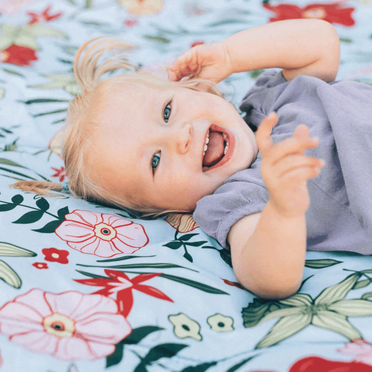 Little Unicorn - Outdoor Picnic Blanket - 5 x 5 (ft) - Clearance