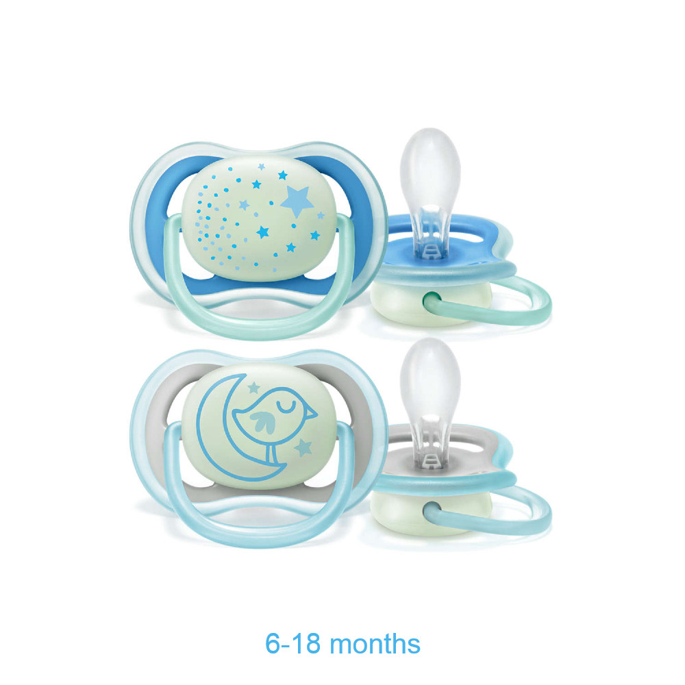 Avent Ultra Air Night Soothers 2pk