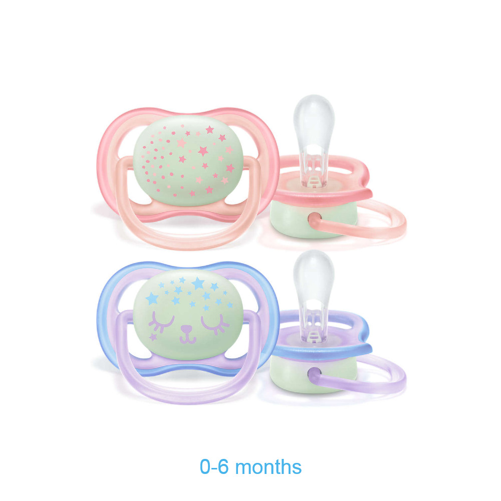 Avent Ultra Air Night Soothers 2pk