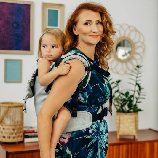 Lenny Preschool Carrier - Broken Twill