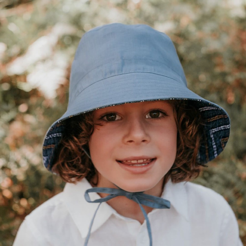 Bedhead Hats - 'Explorer' Kids Reversible Bucket hat - Clearance