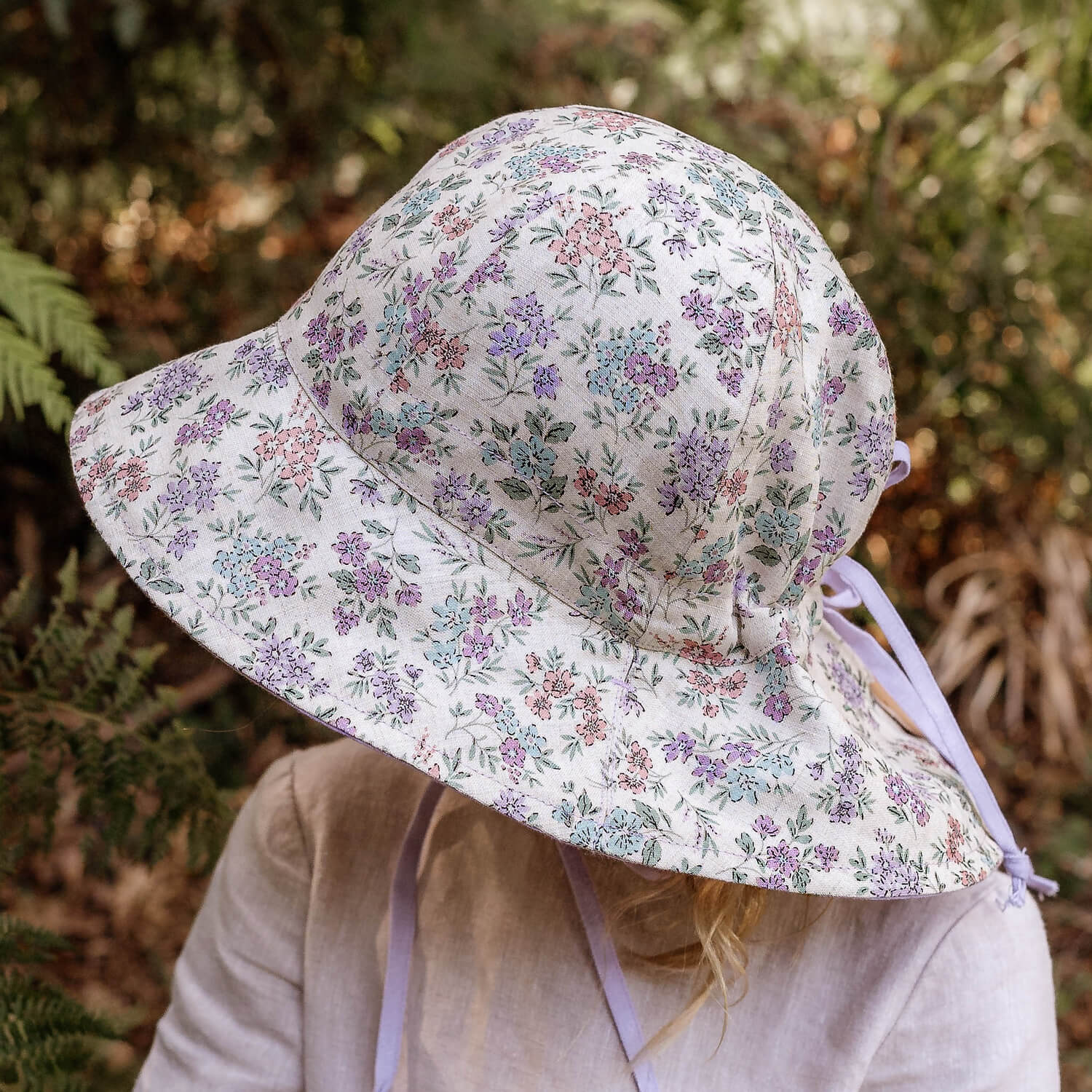 Bedhead hats - 'Wanderer' Reversible Girl's Bucket Hat