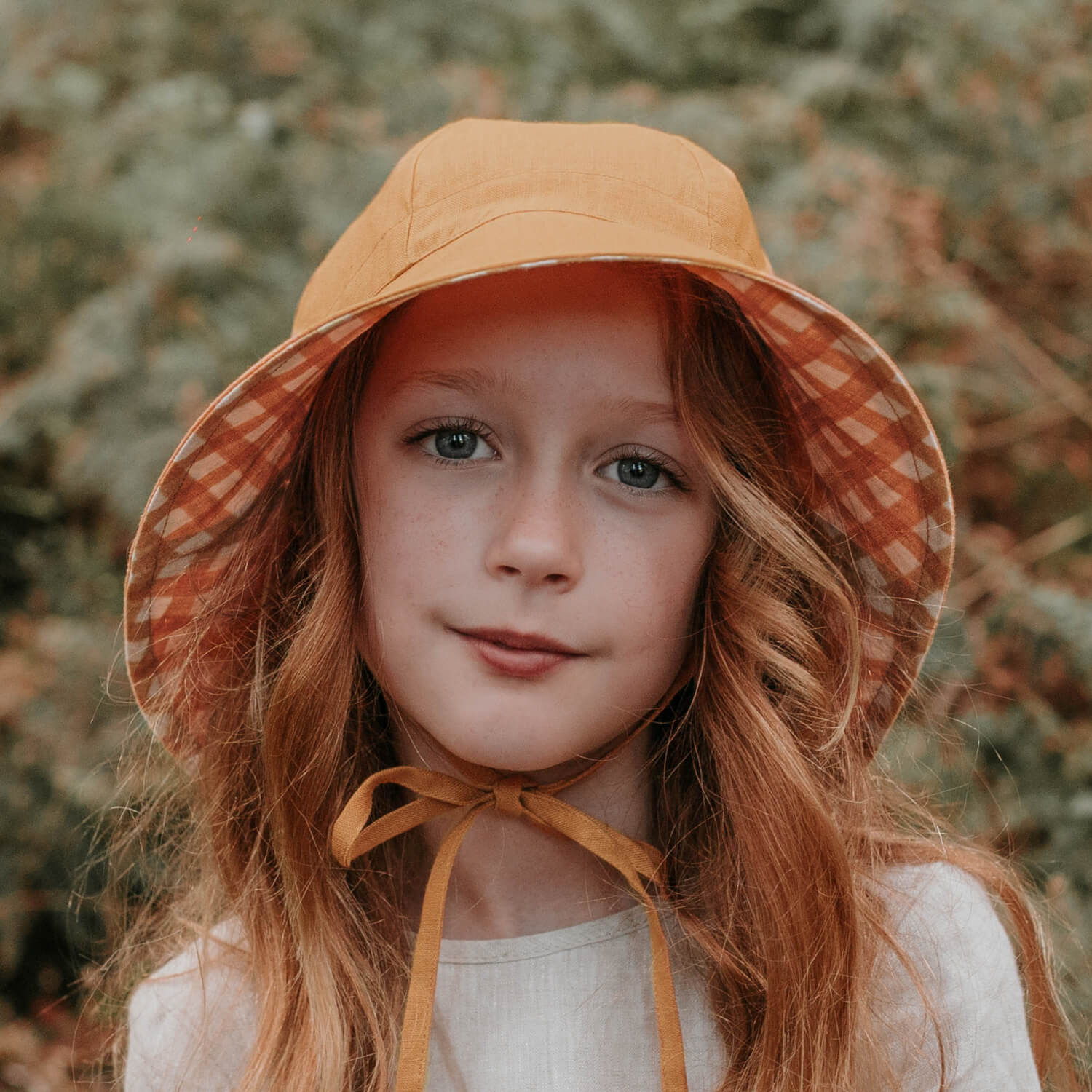 Bedhead hats - 'Wanderer' Reversible Girl's Bucket Hat