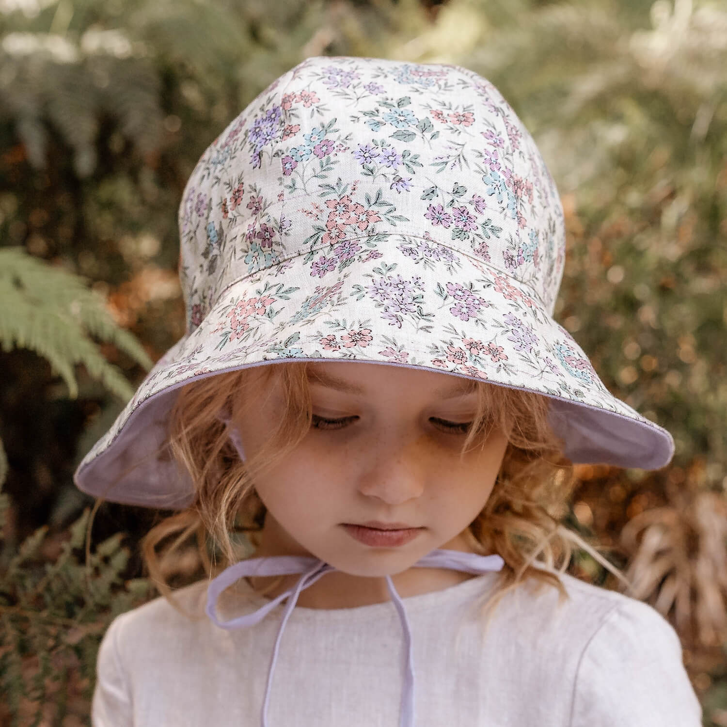 Bedhead hats - 'Wanderer' Reversible Girl's Bucket Hat