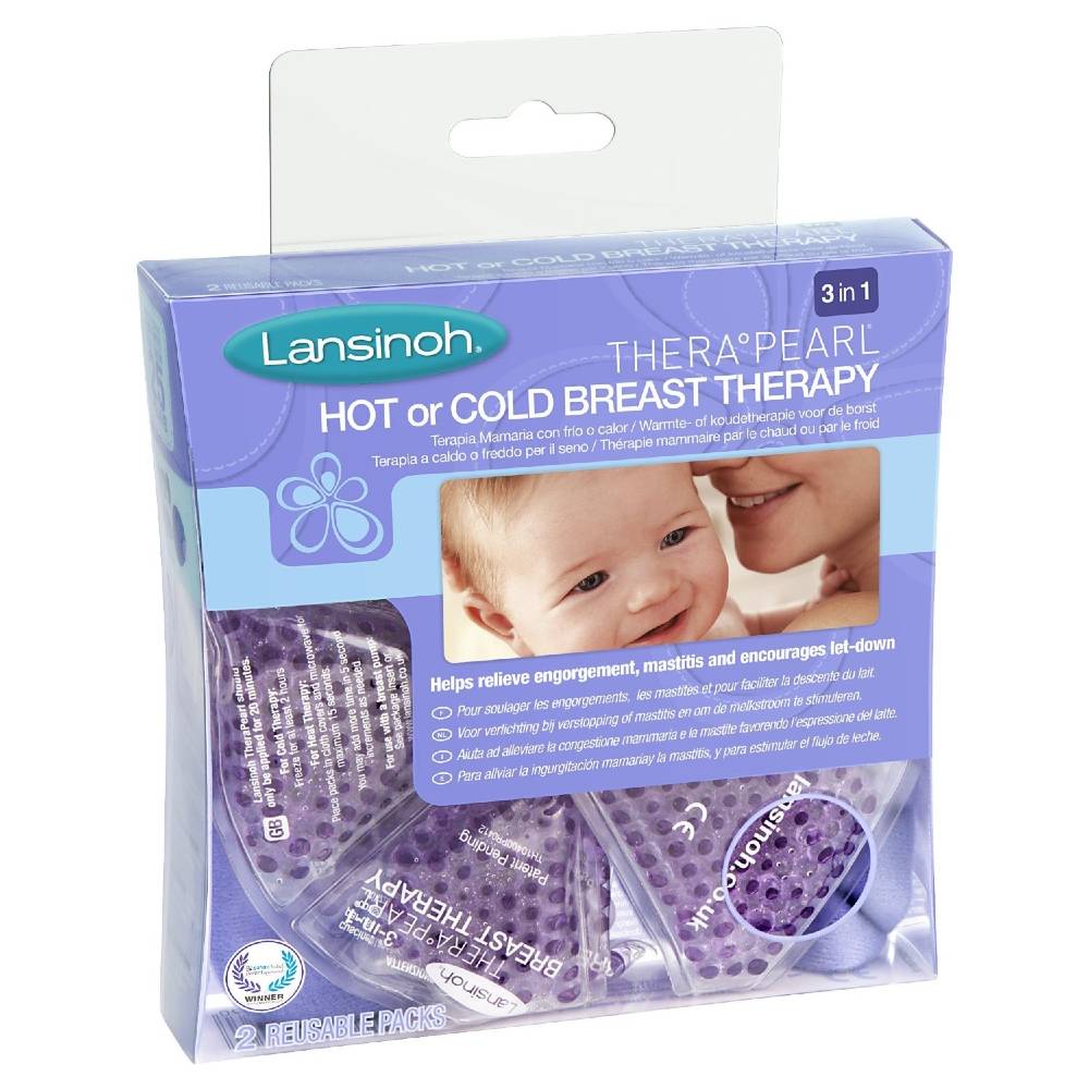 Lansinoh Thera Pearl 3-in-1 Breast Therapy