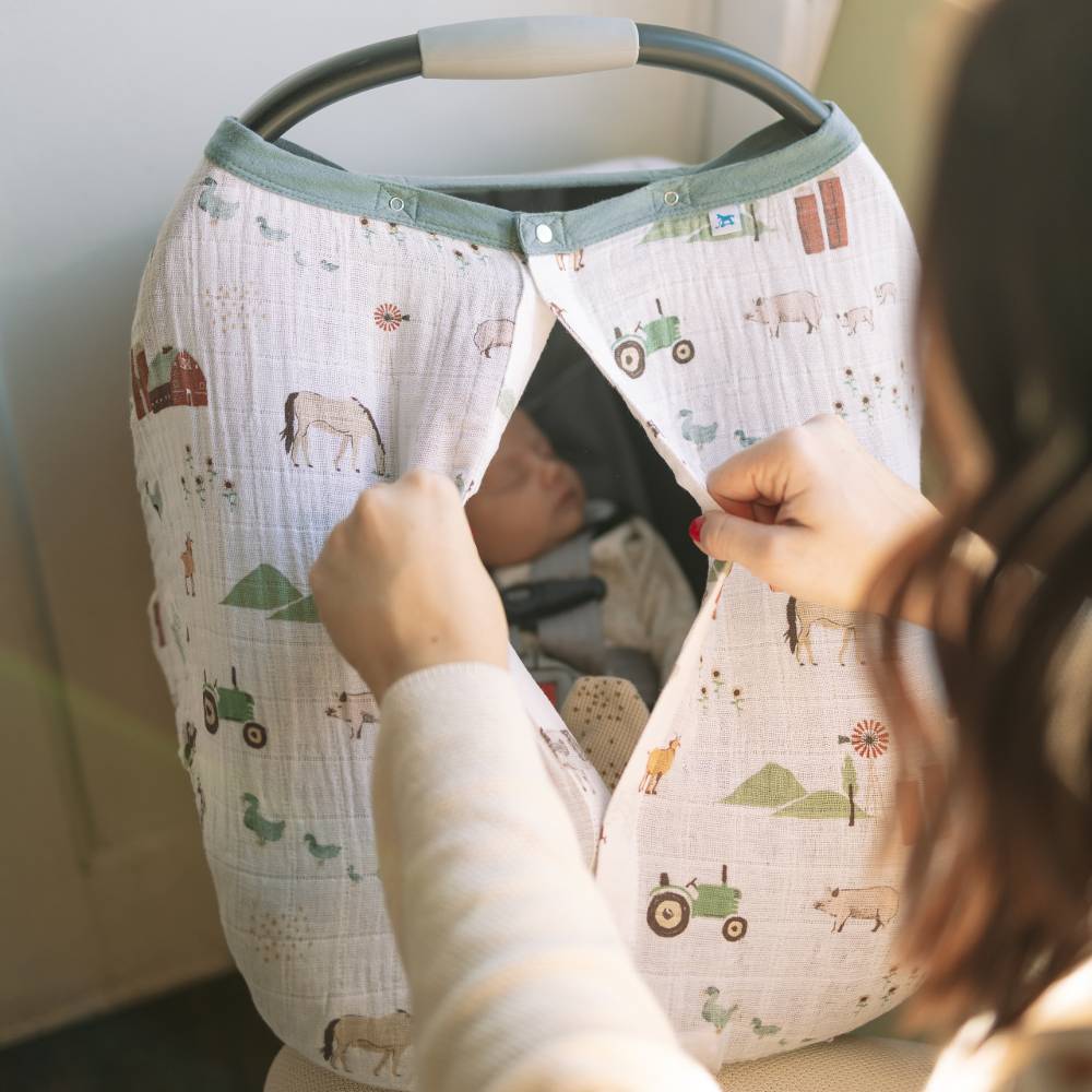 Little Unicorn - Muslin Baby Capsule Cover