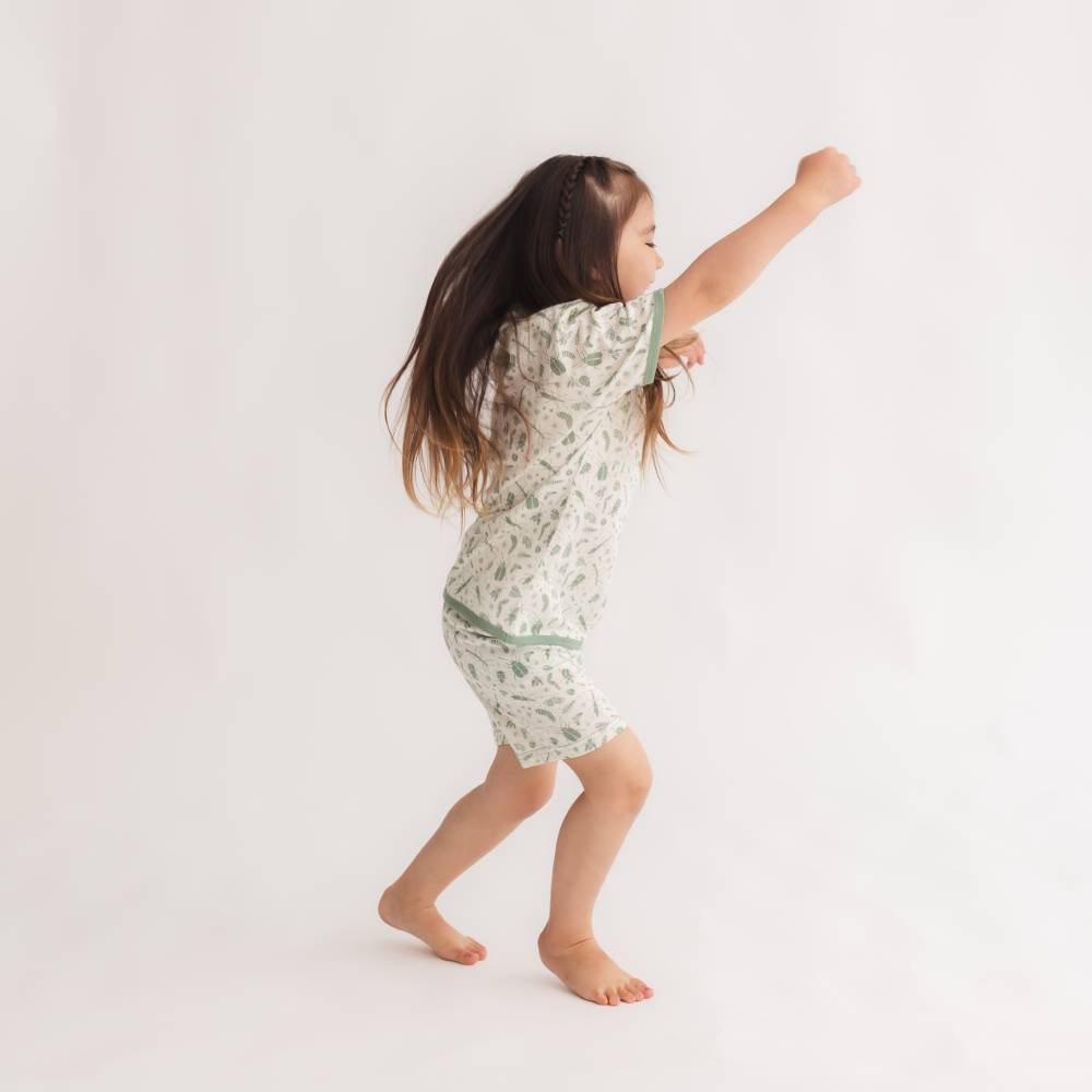 Woolbabe Merino/Organic Cotton Summer Pyjamas