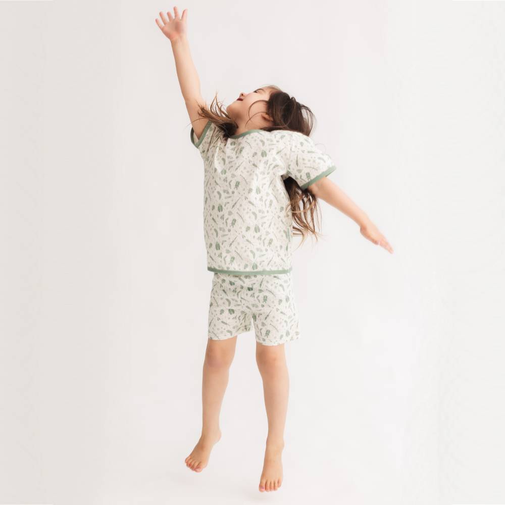 Woolbabe Merino/Organic Cotton Summer Pyjamas