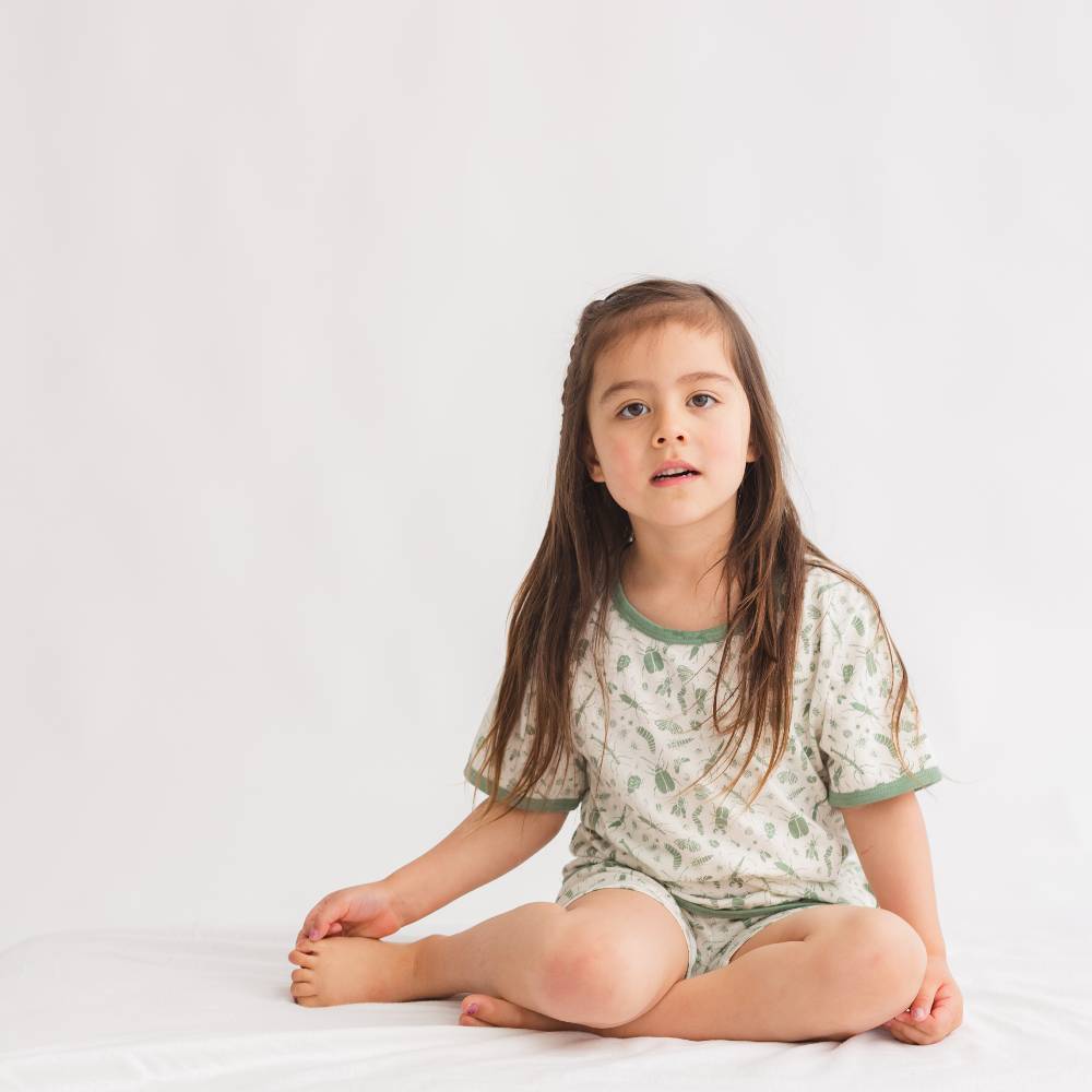 Woolbabe Merino/Organic Cotton Summer Pyjamas