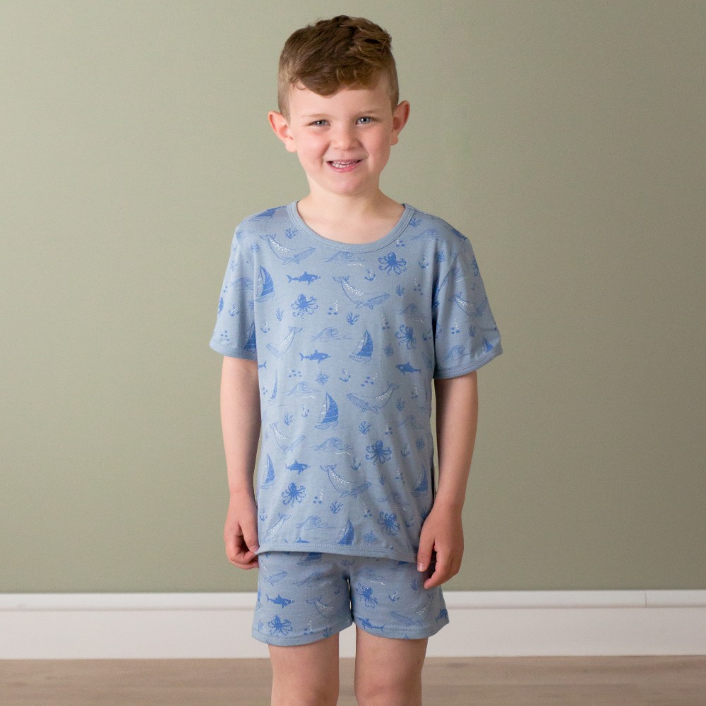 Woolbabe Merino/Organic Cotton Summer Pyjamas