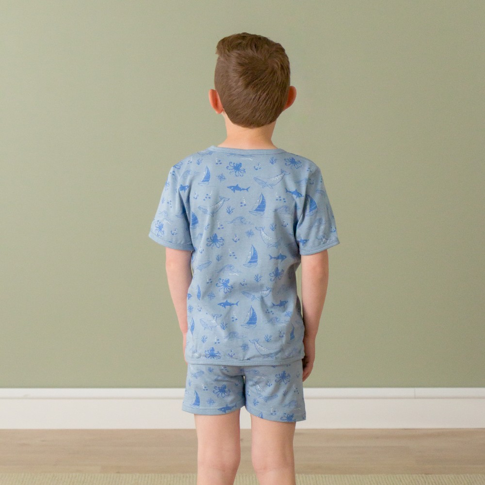 Woolbabe Merino/Organic Cotton Summer Pyjamas