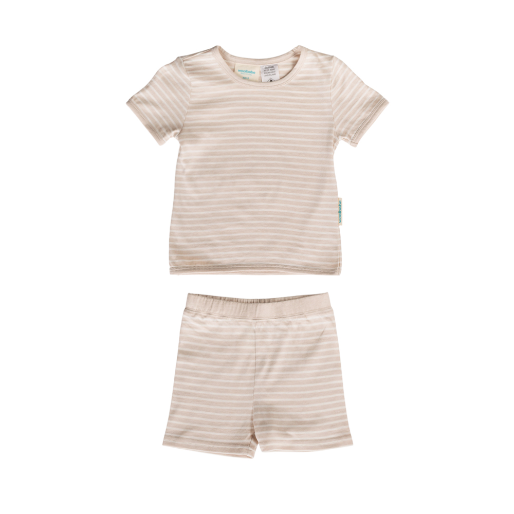Woolbabe Merino/Organic Cotton Summer Pyjamas