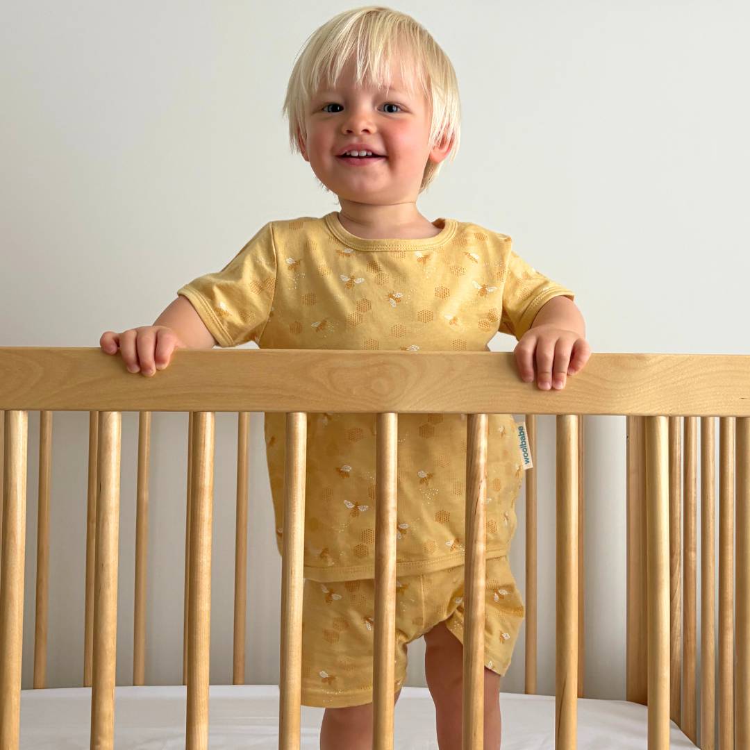 Woolbabe Merino/Organic Cotton Summer Pyjamas
