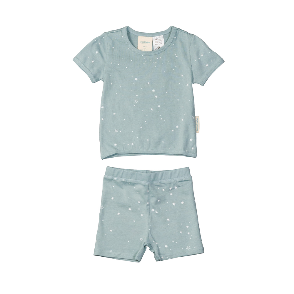 Woolbabe Merino/Organic Cotton Summer Pyjamas