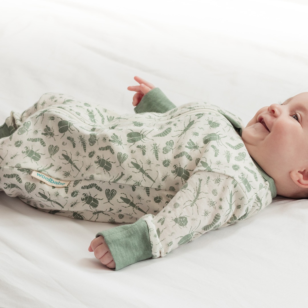 Woolbabe Merino/Organic Cotton PJ Suit - Discontinued Colours