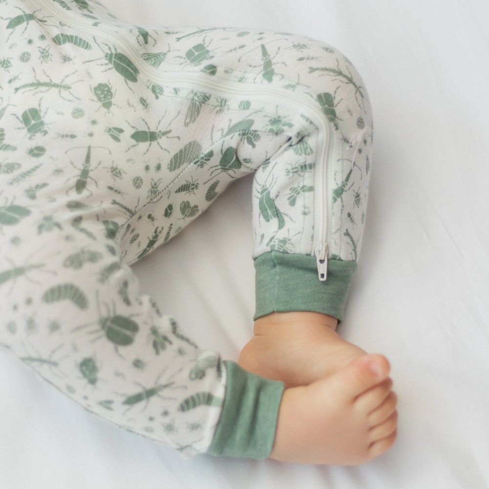 Woolbabe Merino/Organic Cotton PJ Suit - Discontinued Colours