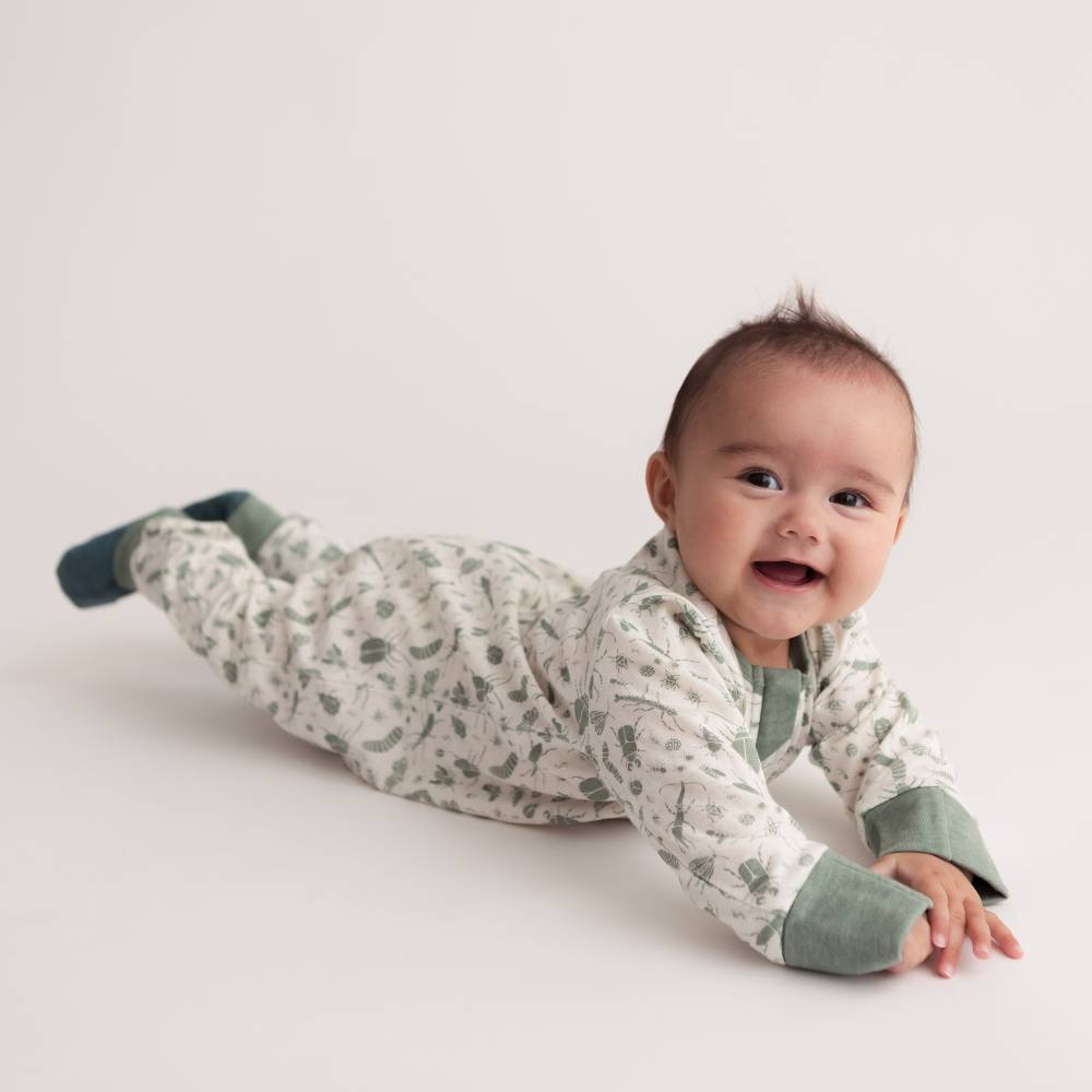 Woolbabe Merino/Organic Cotton PJ Suit - Discontinued Colours