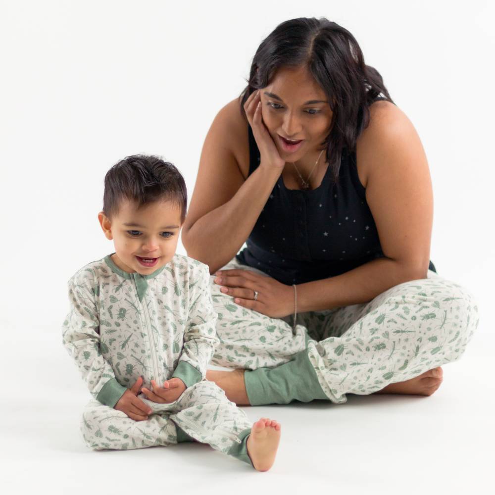 Woolbabe Merino/Organic Cotton PJ Suit - Discontinued Colours