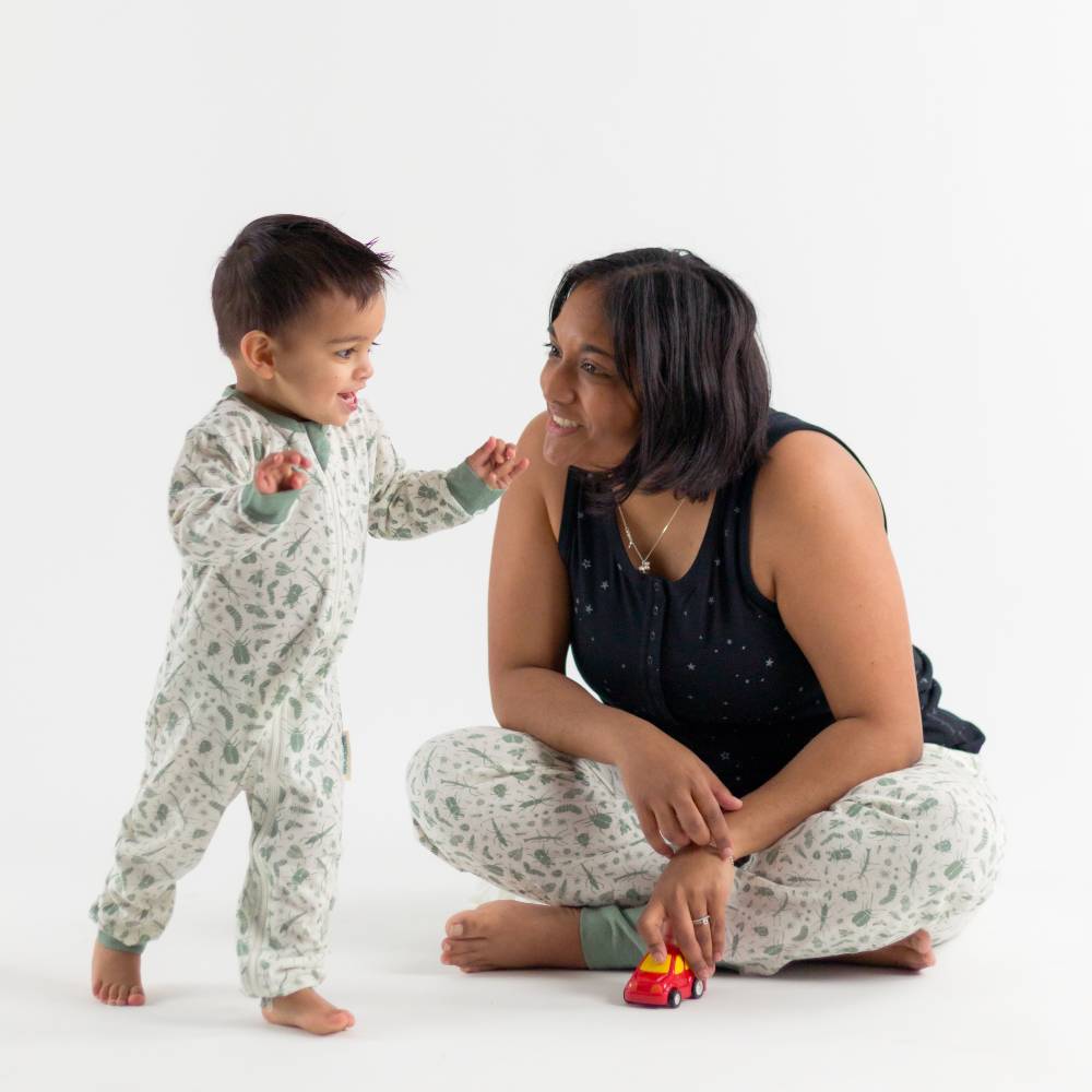 Woolbabe Merino/Organic Cotton PJ Suit - Discontinued Colours
