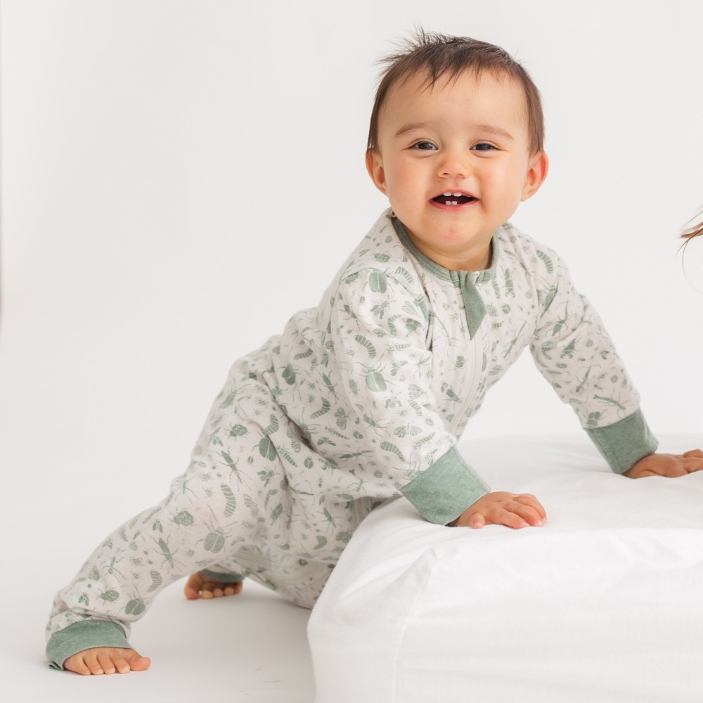 Woolbabe Merino/Organic Cotton PJ Suit - Discontinued Colours