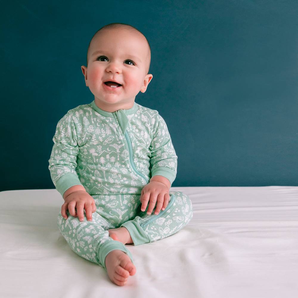 Woolbabe Merino/Organic Cotton PJ Suit - Discontinued Colours