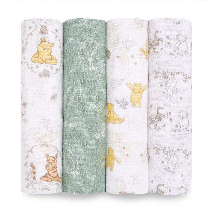 Aden + Anais Essentials Muslin Swaddles 4pk