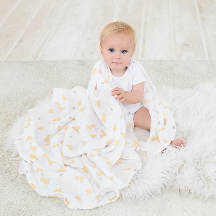 Aden + Anais Essentials Muslin Swaddles 4pk