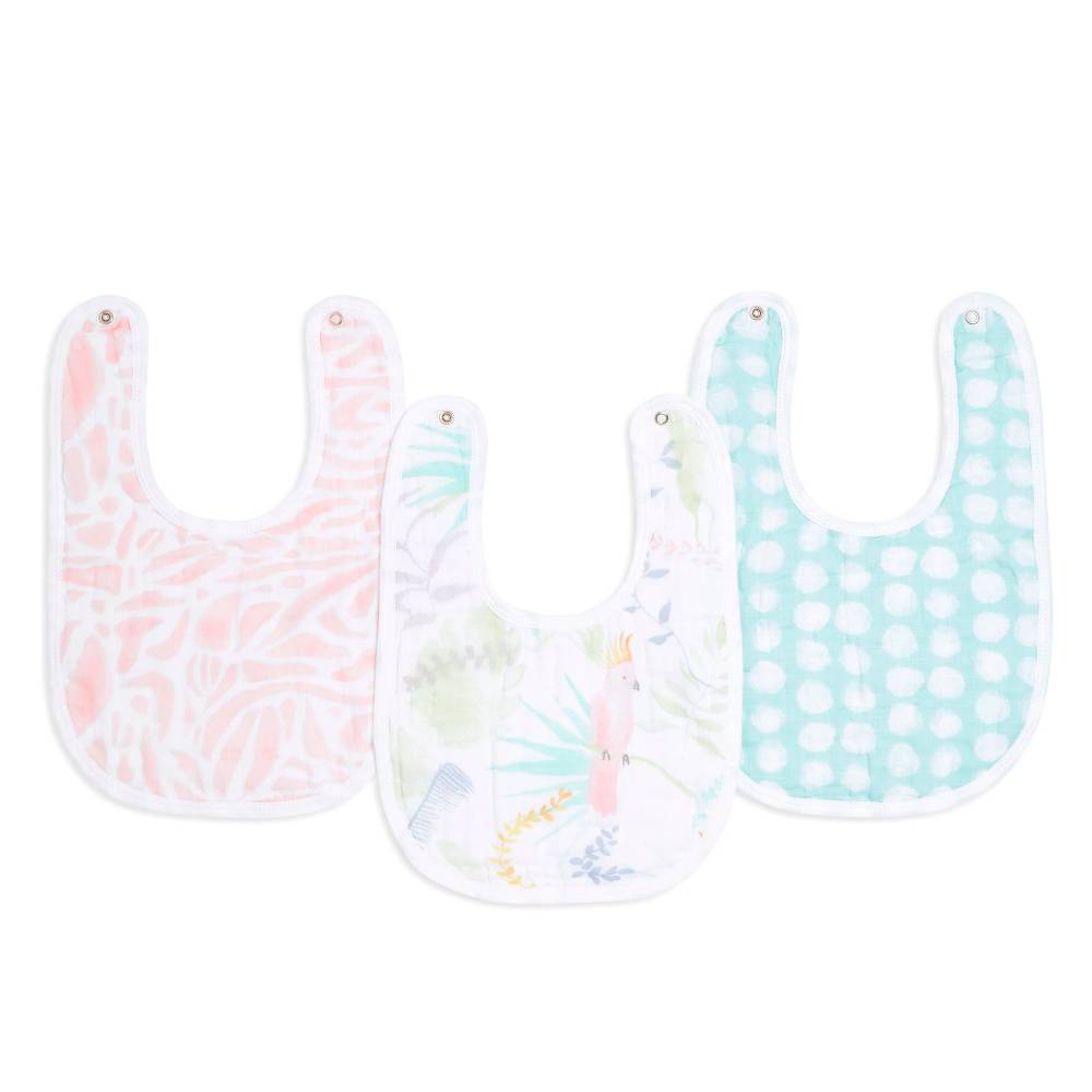 Aden + Anais Essentials Snap Bib 3pk