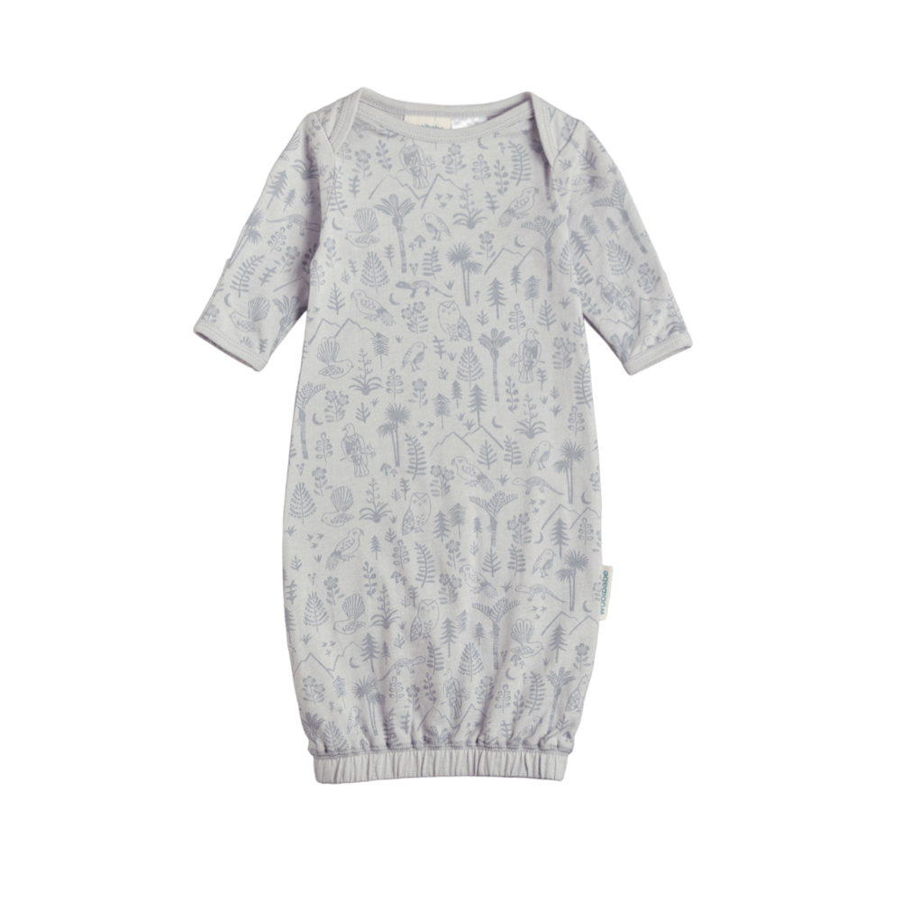 Woolbabe Merino/Organic Cotton Gown - Limited Edition
