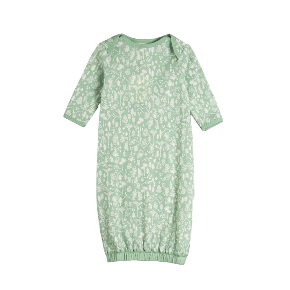 Woolbabe Merino/Organic Cotton Gown - Limited Edition