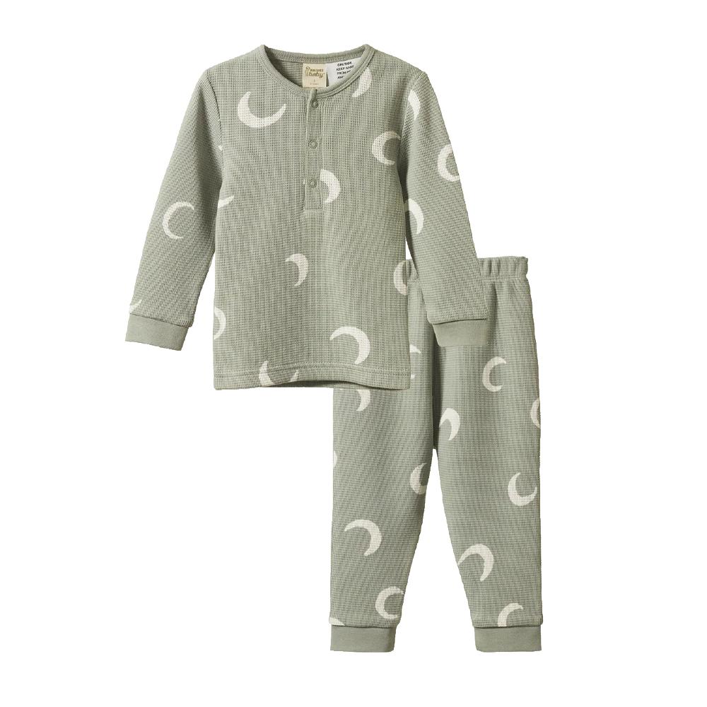 Nature Baby Waffle Long Sleeve Pyjamas