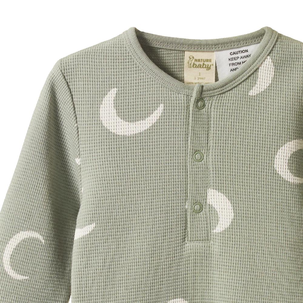 Nature Baby Waffle Long Sleeve Pyjamas