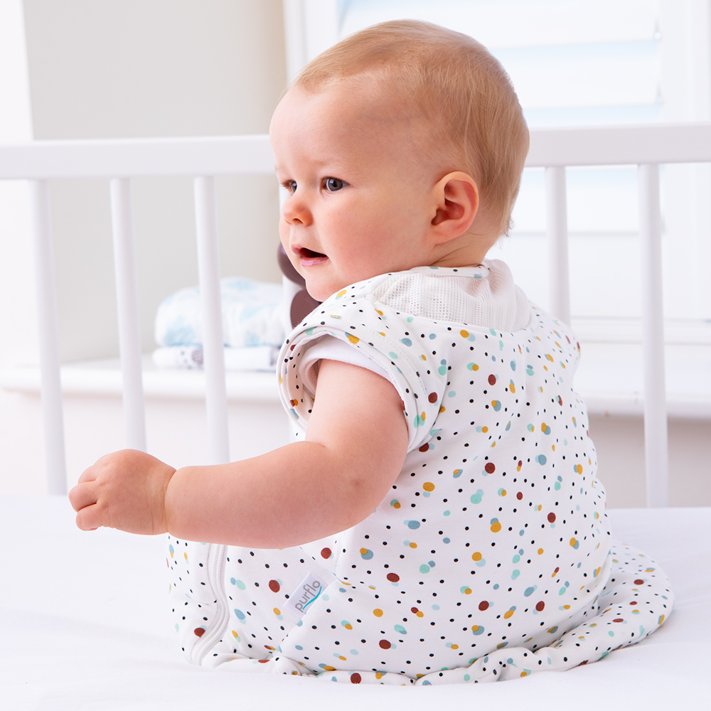 Purflo 2.5 tog Baby Sleep Bag with Zip-Off Sleeves - Clearance