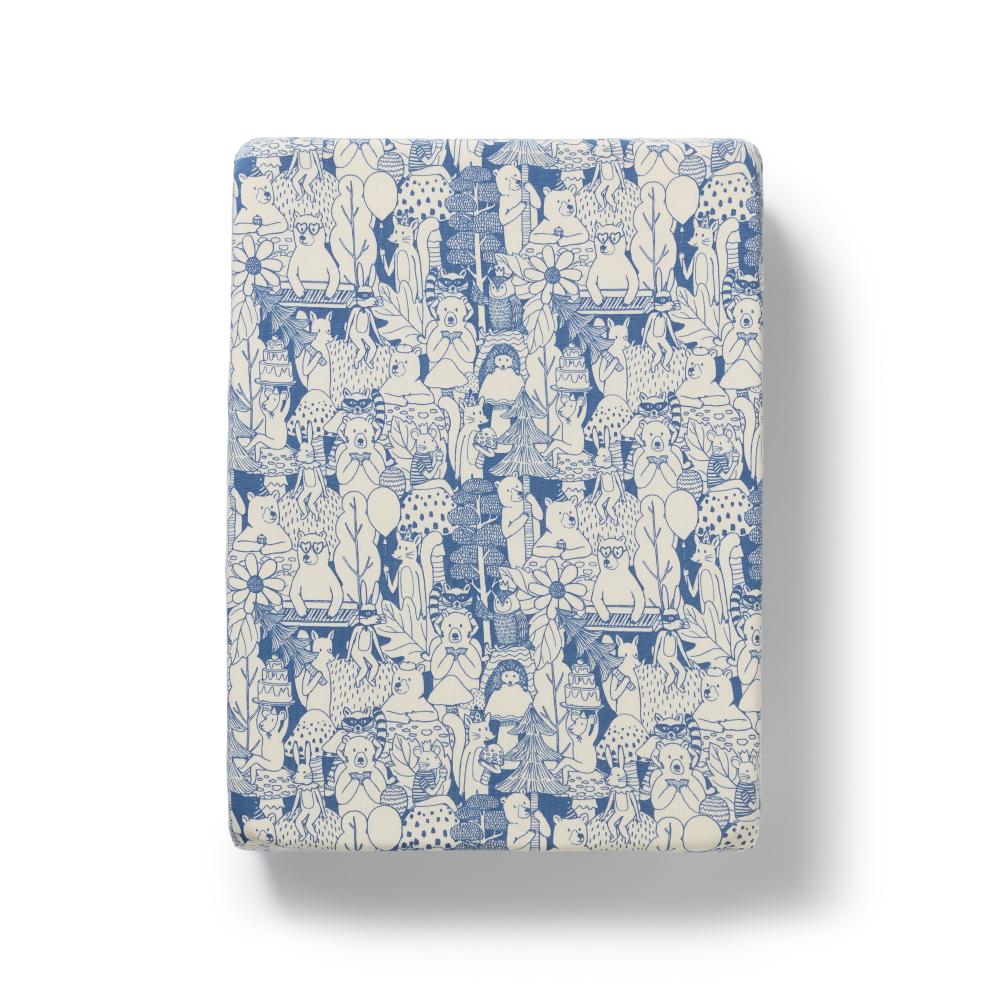 Wilson & Frenchy Organic Bassinet Fitted Sheet - 80 x 40cm