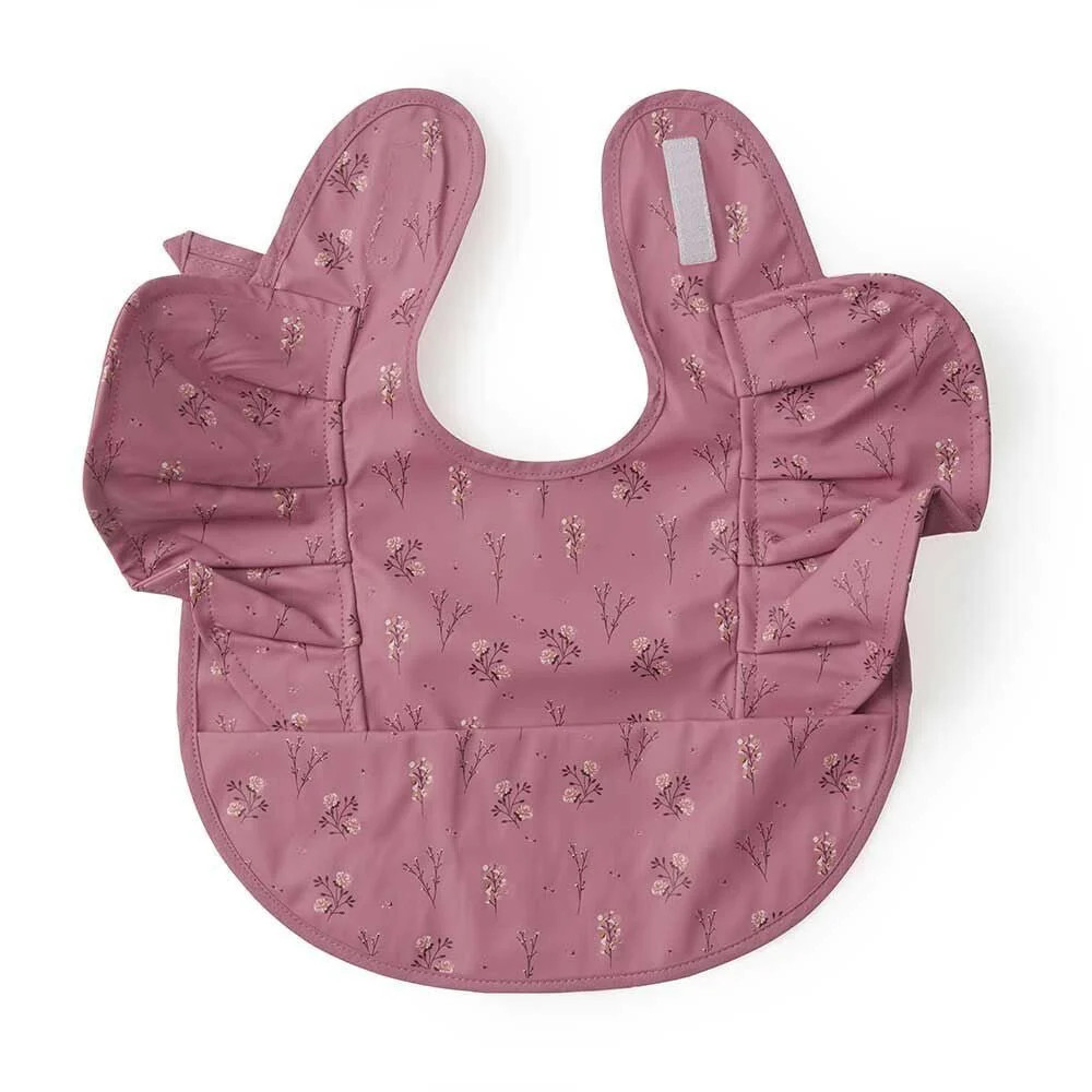 Snuggle Hunny Waterproof Snuggle Bib with Frill