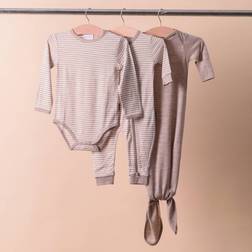 The Sleep Store Jersey Merino - Knotted Gown - Clearance