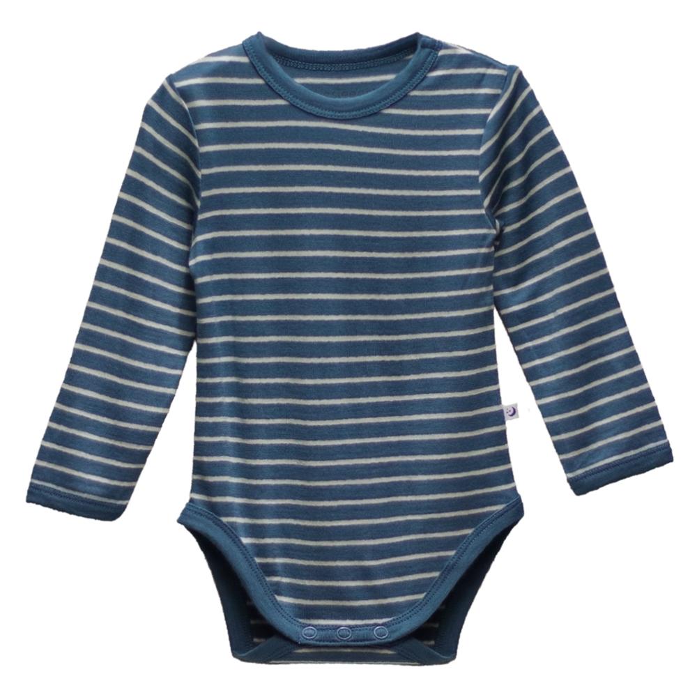 The Sleep Store Jersey New Zealand Merino Wool Long Sleeve Bodysuit - Newborn - 2 years