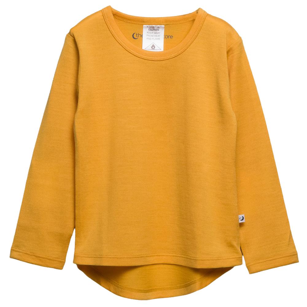 The Sleep Store Jersey New Zealand Merino Wool Long Sleeve Top - 2-4 years