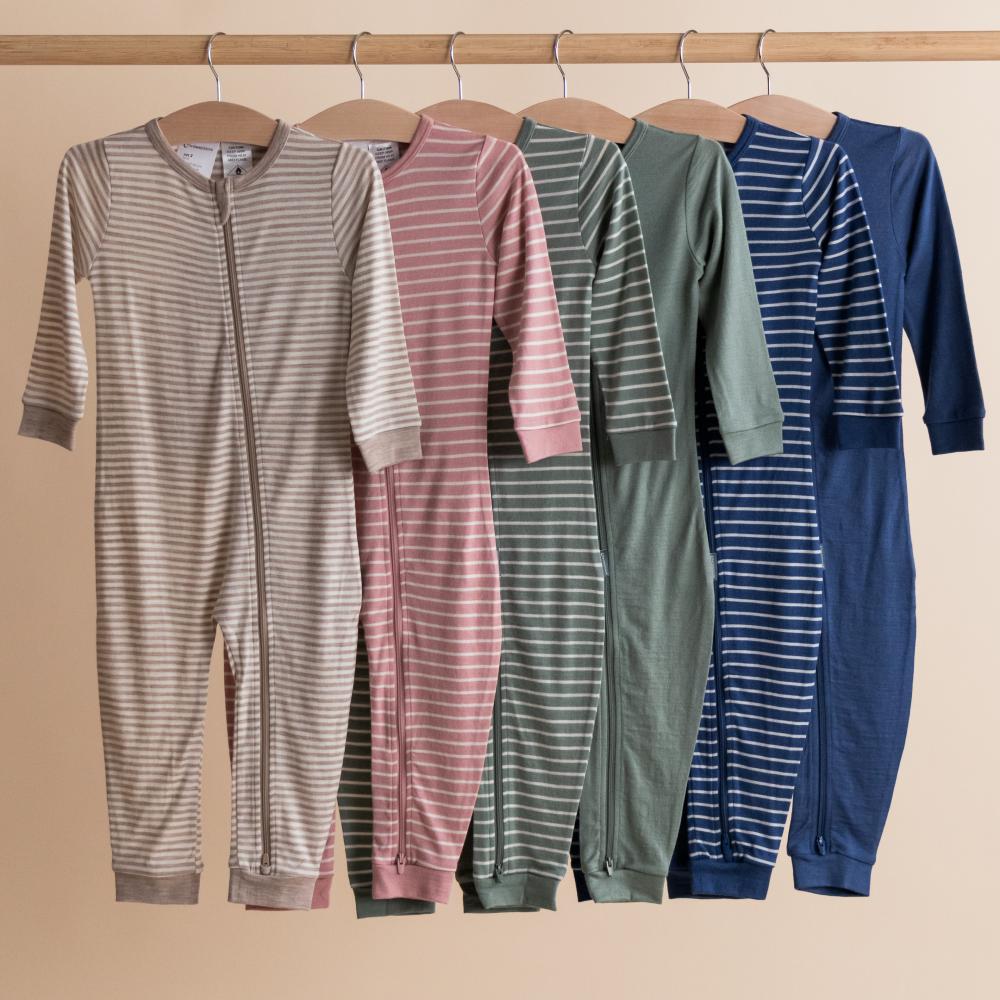The Sleep Store Jersey Merino - Zipsuit