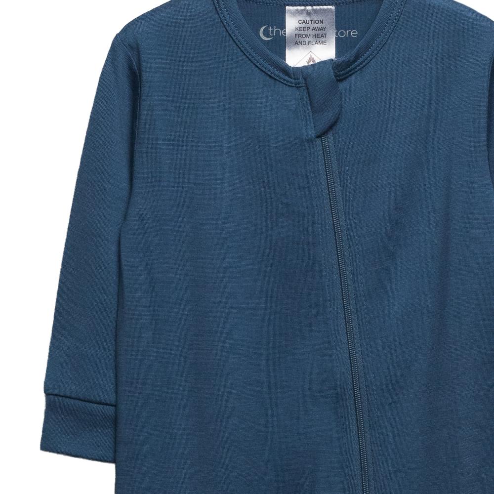 The Sleep Store Jersey New Zealand Merino Wool Zipsuit - Newborn - 3 years