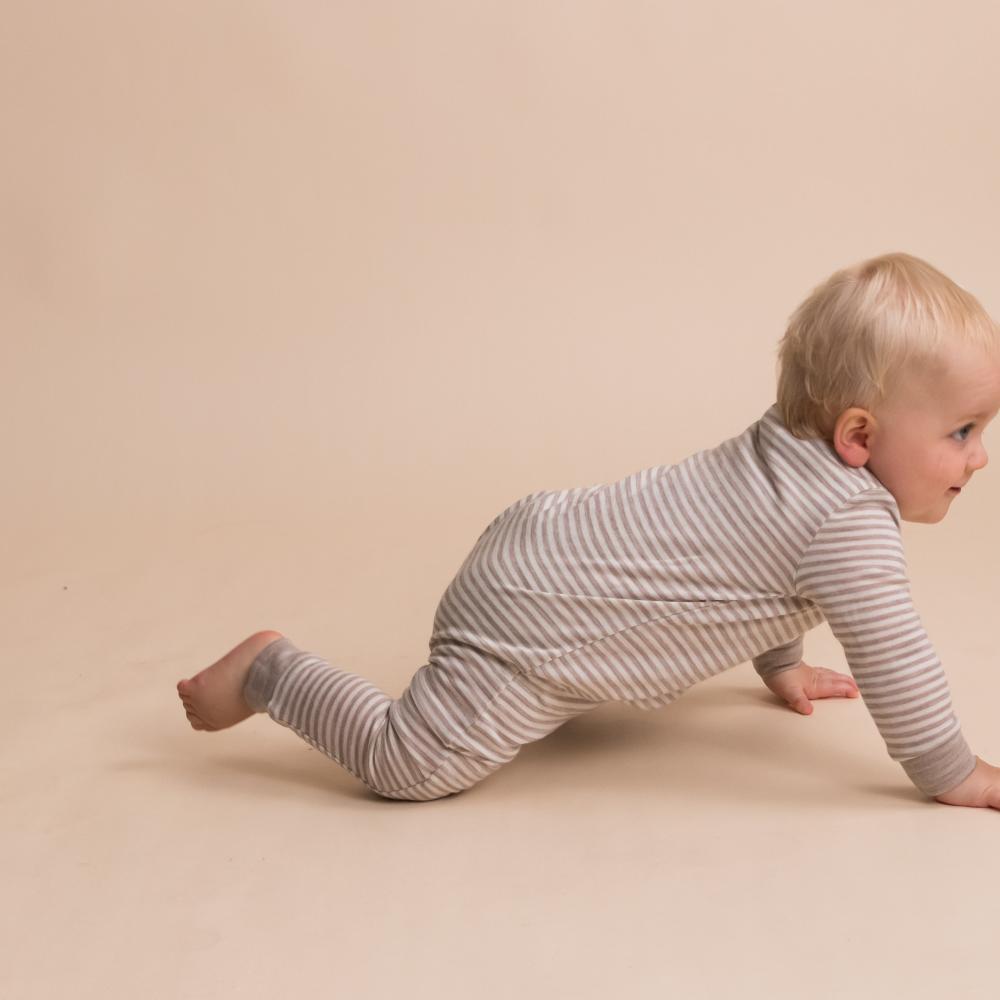 The Sleep Store Jersey New Zealand Merino Wool Zipsuit - Newborn - 3 years