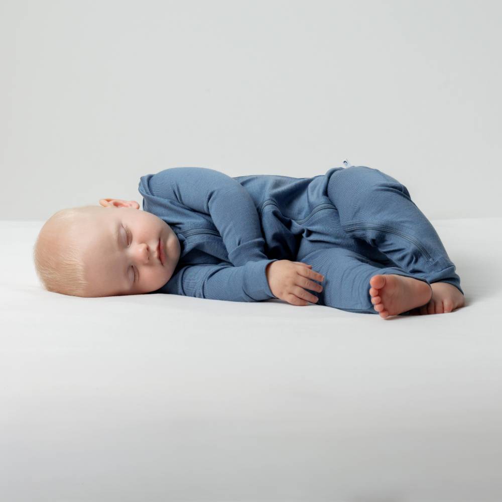 The Sleep Store Jersey New Zealand Merino Wool Zipsuit - Newborn - 3 years