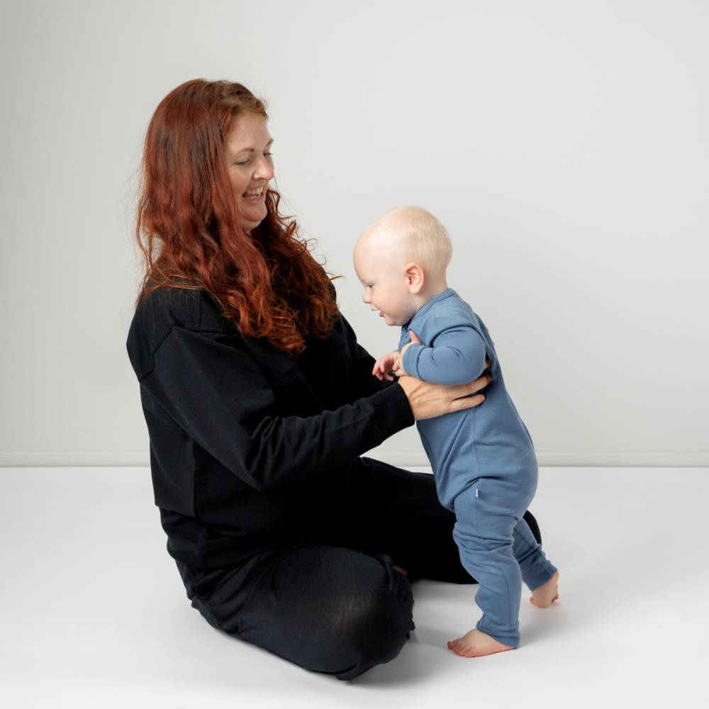 The Sleep Store Jersey New Zealand Merino Wool Zipsuit - Newborn - 3 years