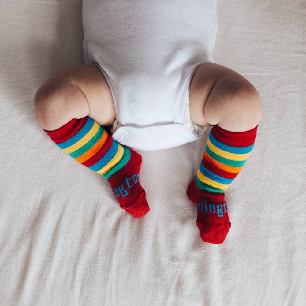Lamington Baby Knee-High Merino Socks - Clearance