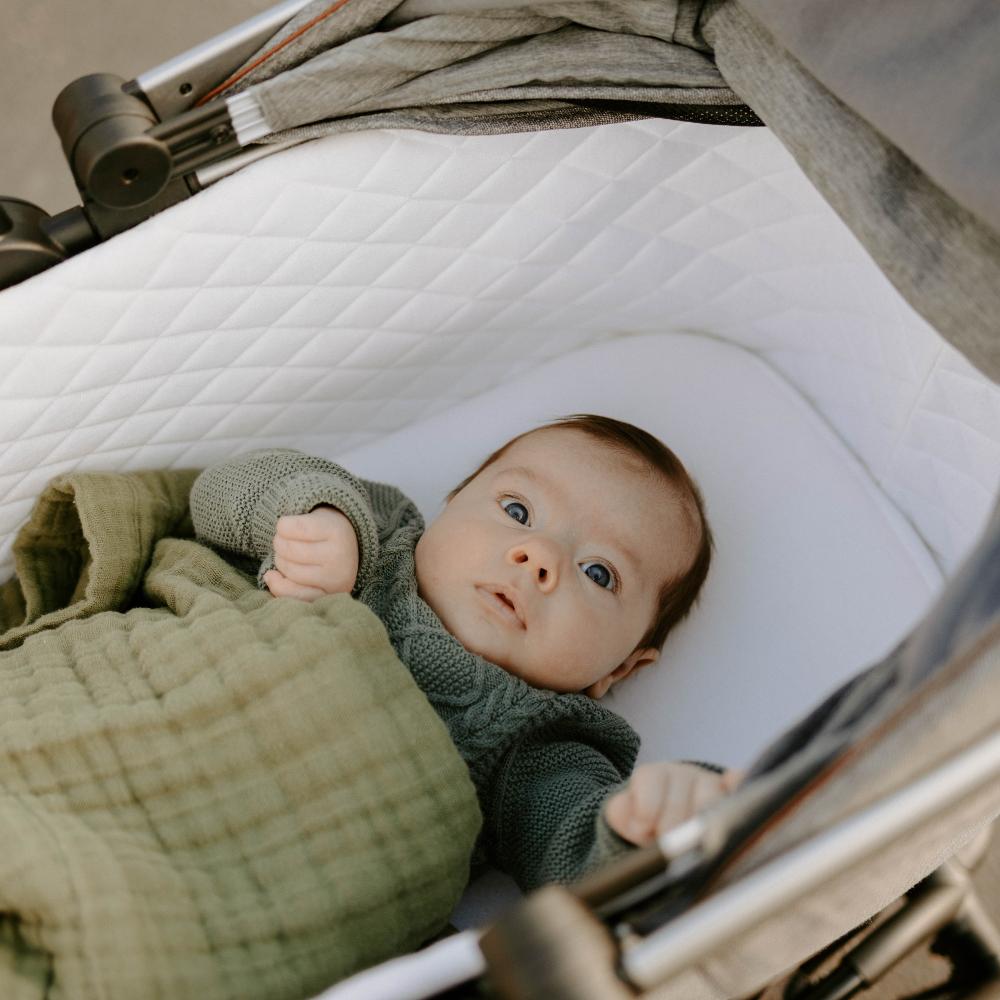 Quilted Cotton Muslin Baby Blanket