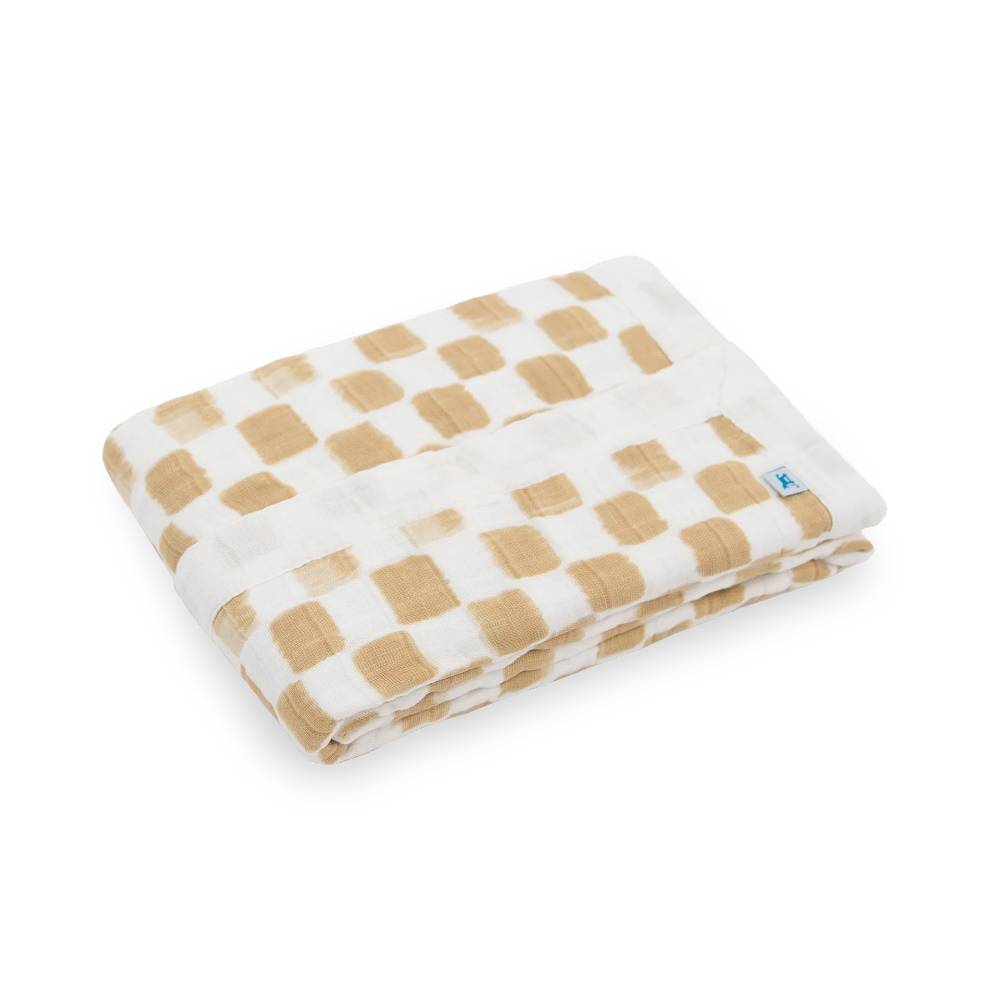 Quilted Cotton Muslin Baby Blanket