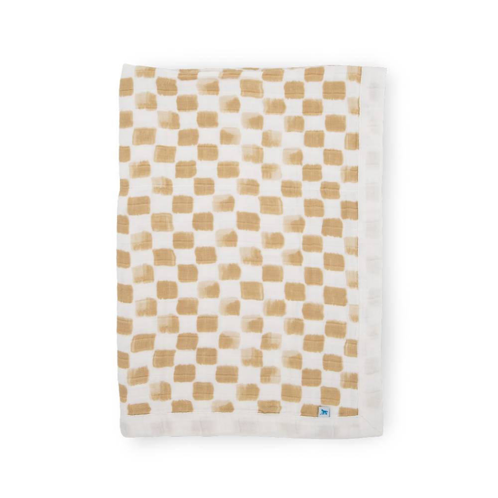 Quilted Cotton Muslin Baby Blanket