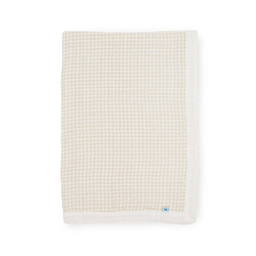 Quilted Cotton Muslin Baby Blanket