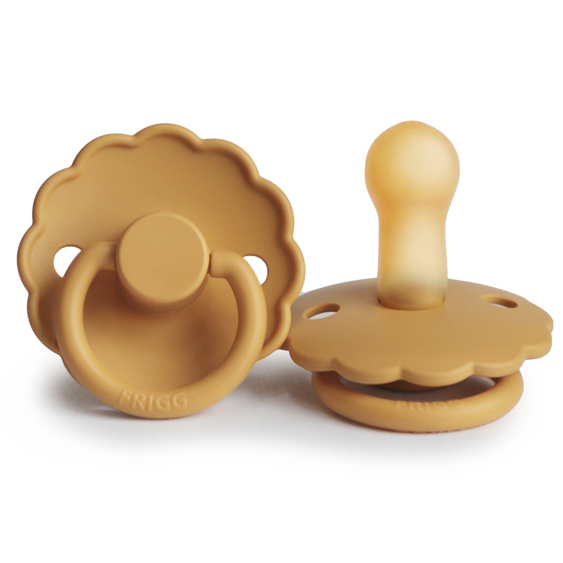 FRIGG Daisy Latex Pacifier 2pk