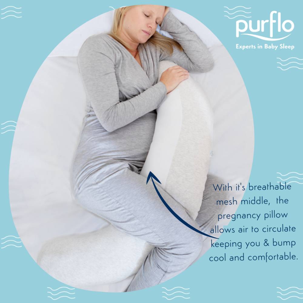 Purflo Breathe Pregnancy Pillow